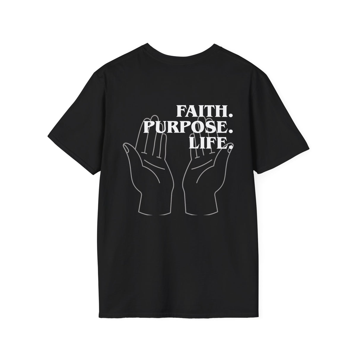 Faith. Purpose. Life. Graphic T-Shirt
