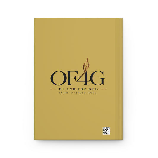 Thank You God For Choosing Me Journal - Gold/Black