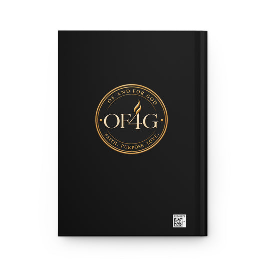 Thank You God For Choosing Me Journal - Black/Gold