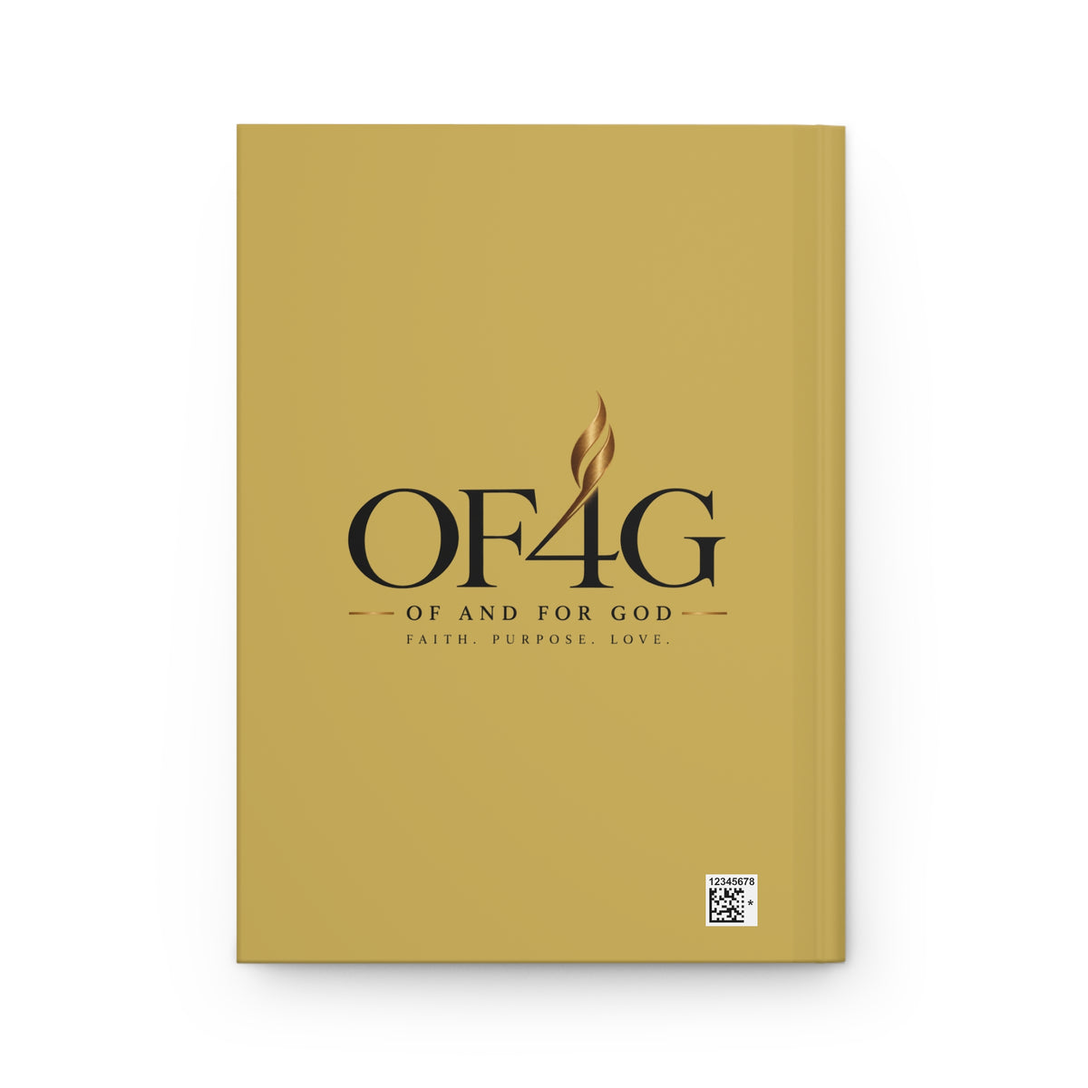 Thank You God For Choosing Me Journal - Gold/Black