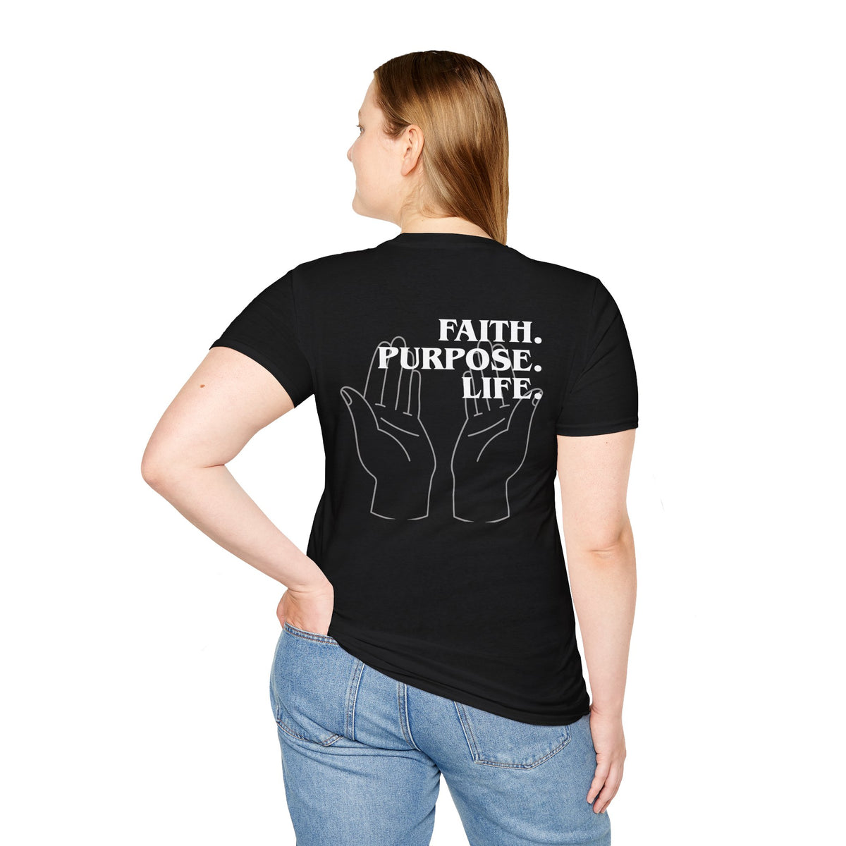 Faith. Purpose. Life. Graphic T-Shirt