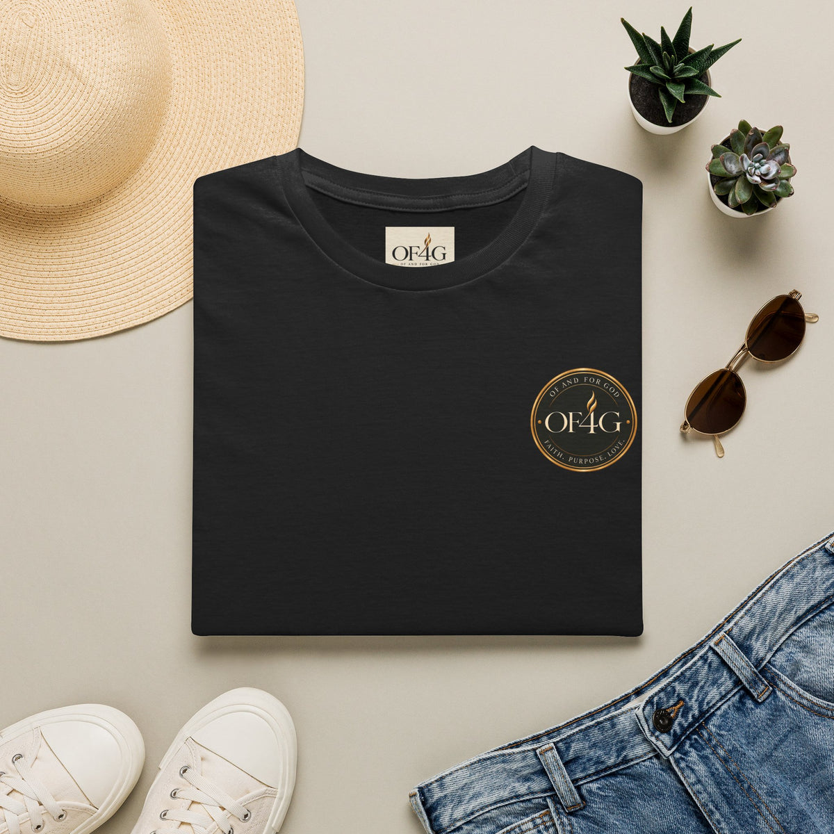 Faith. Purpose. Life. Graphic T-Shirt